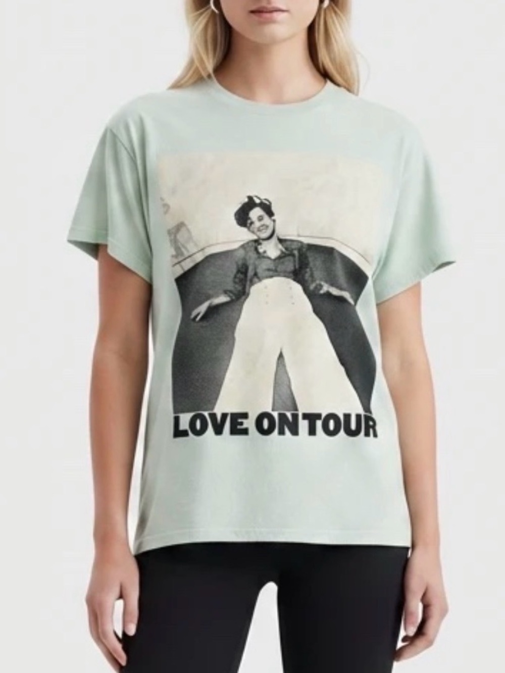 Gildan Harry Styles Love on Tour Mint T-Shirt